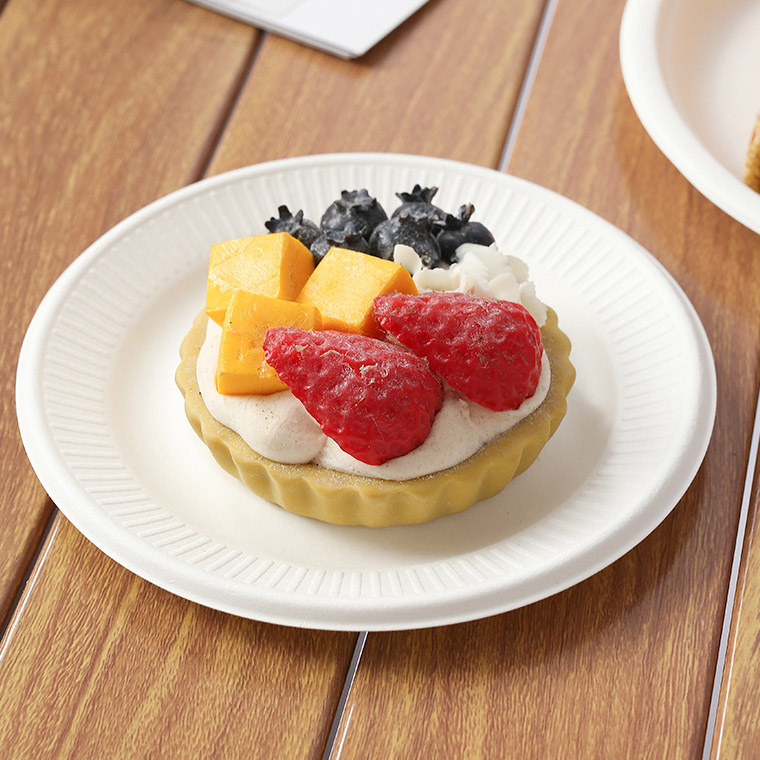 Bagasse Cake Plate