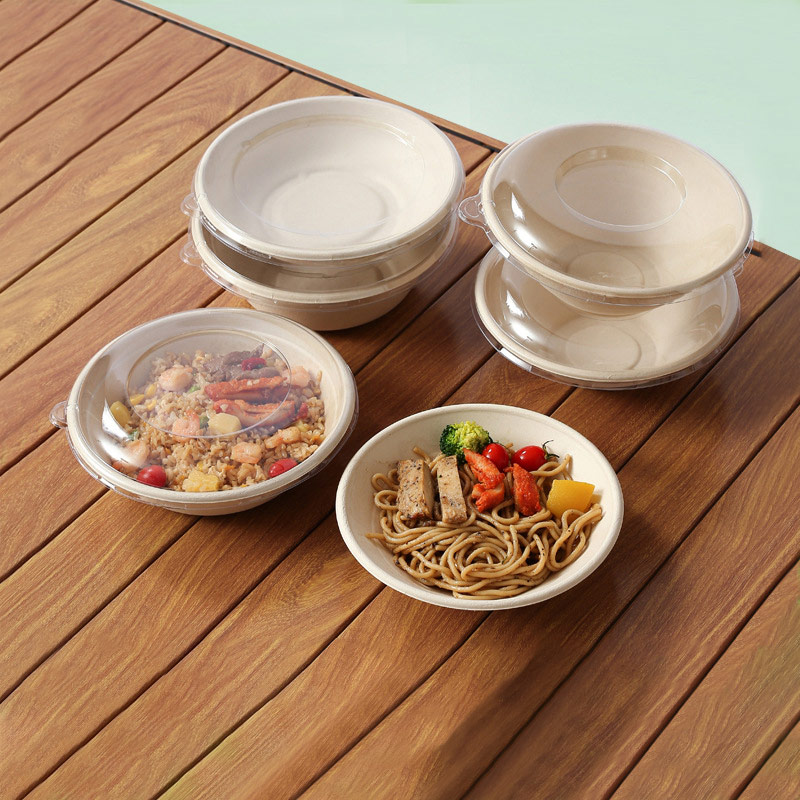 Salad Bowl Made of Bagasse